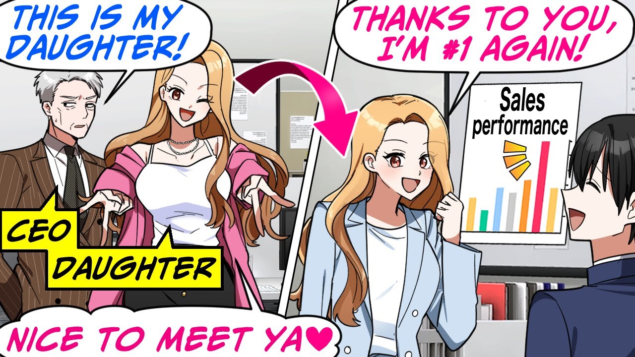 The CEO's Daughter Got Hired & She's a Dropout & Nobody Wanted to Train Her, But&hellip;[RomCom Manga Dub]