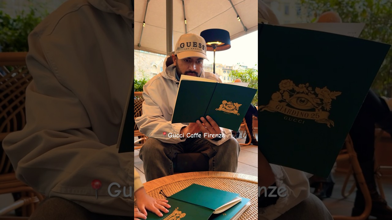 Gucci Giardino 25. Gucci Caffe. #gucci #guccicafe #firenze #fyp #youtubeshorts