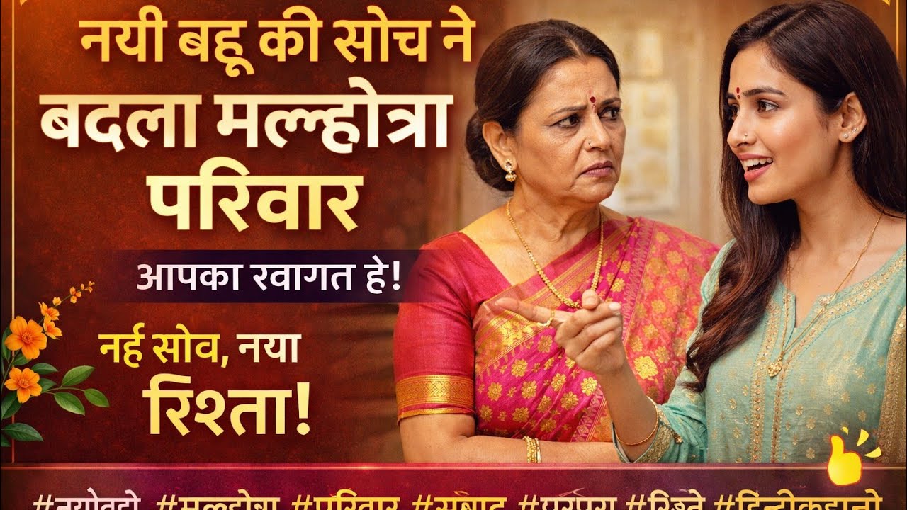 नयी बहू की सोच ने बदला मल्होत्रा परिवार