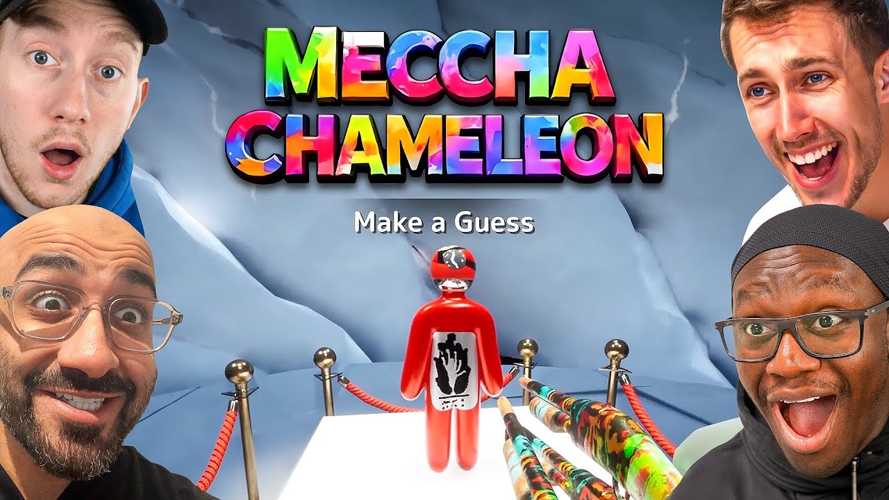СОВЕРШЕННО НОВЫЙ РЕЖИМ ИГРЫ &laquo;MECCHA CHAMELEON&raquo;! (при участии Miniminter, Deji и Louu)