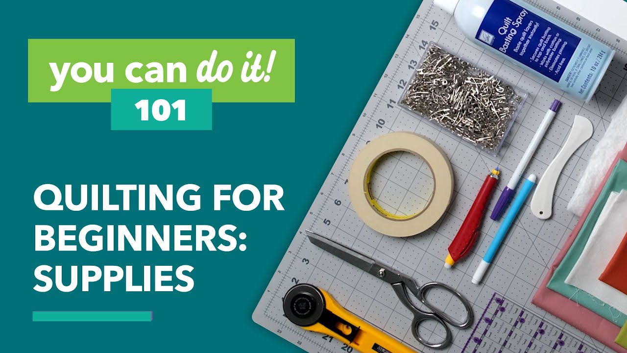 Quilting for Beginners: Gathering Supplies