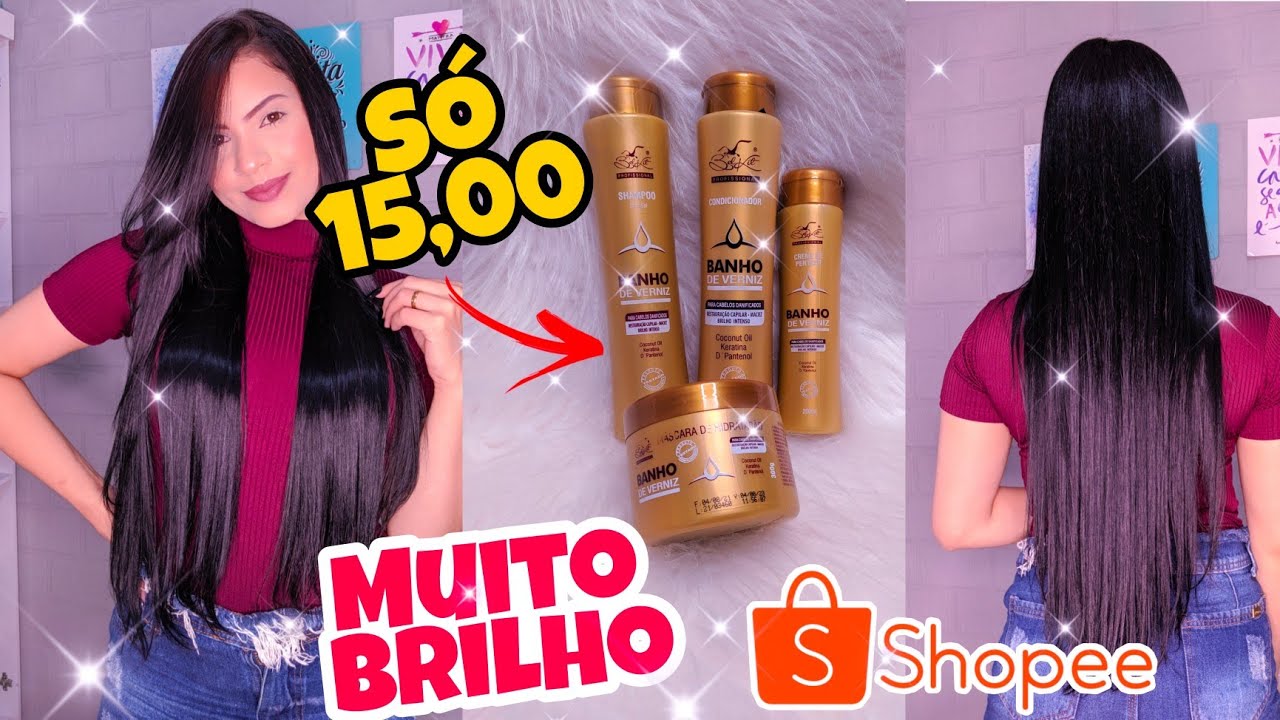 COMPRINHAS NA SHOPEE 🛒✨ KIT BANHO DE VERNIZ DA BEL KIT - Baratinhos da Shopee 😃