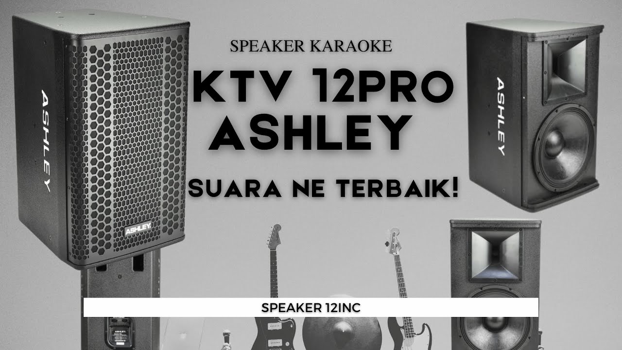 Review Speaker Karoake ASHLEY KTV 12 PRO !!