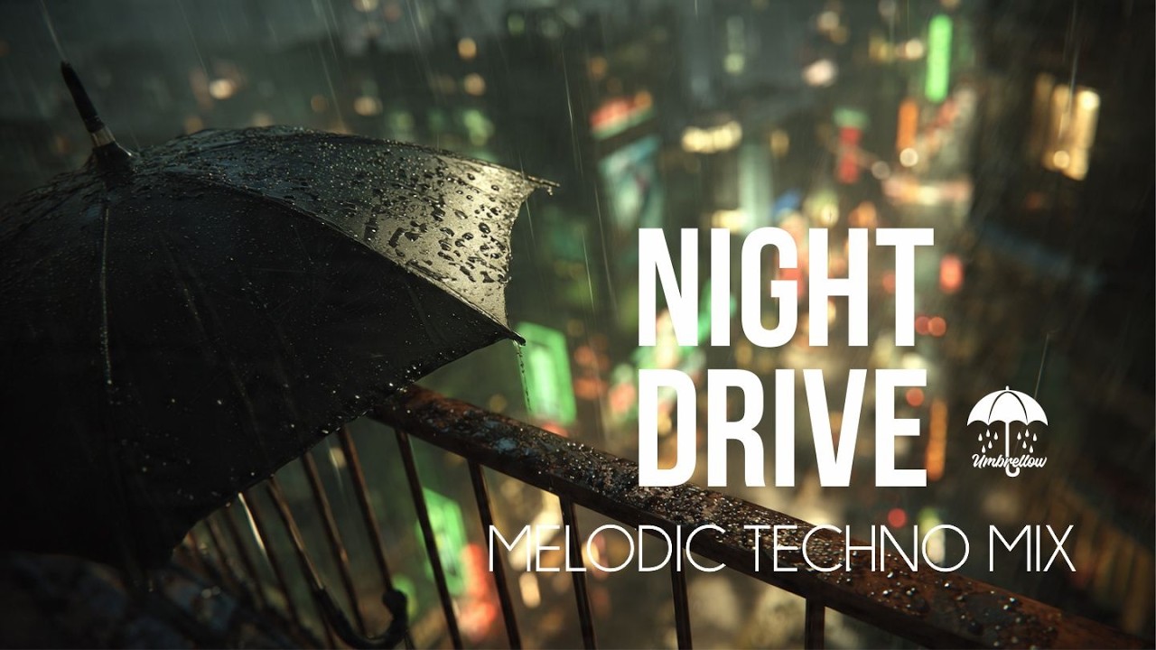 Melodic Techno Mix | Late Night Drive Deep Vocal Ambience & Neon Rain - Anyma, Tale Of Us #afterlife
