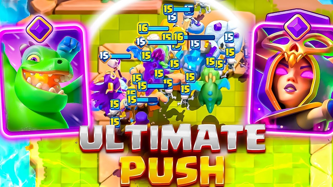 ULTIMATE GOLEM PUSH on TOP LADDER 🔥 | Clash Royale Best Golem Deck Strategy