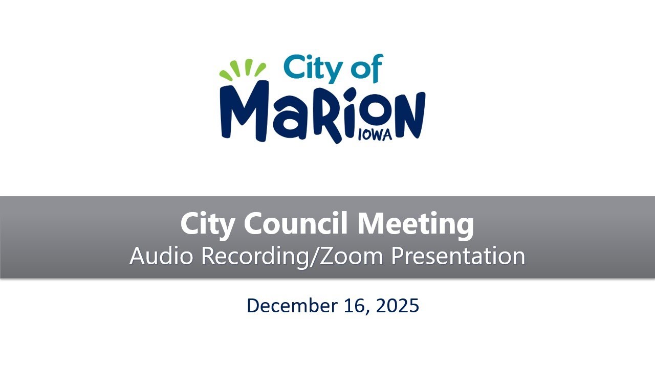 City Council - Audio/Presentation - 12.16.25