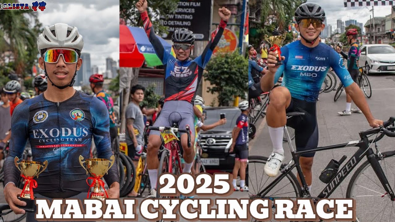 Congrats Lucky Hermoso fixie & roadbike champ! 2025 Mabai cycling race commentary by Angelito Ramilo