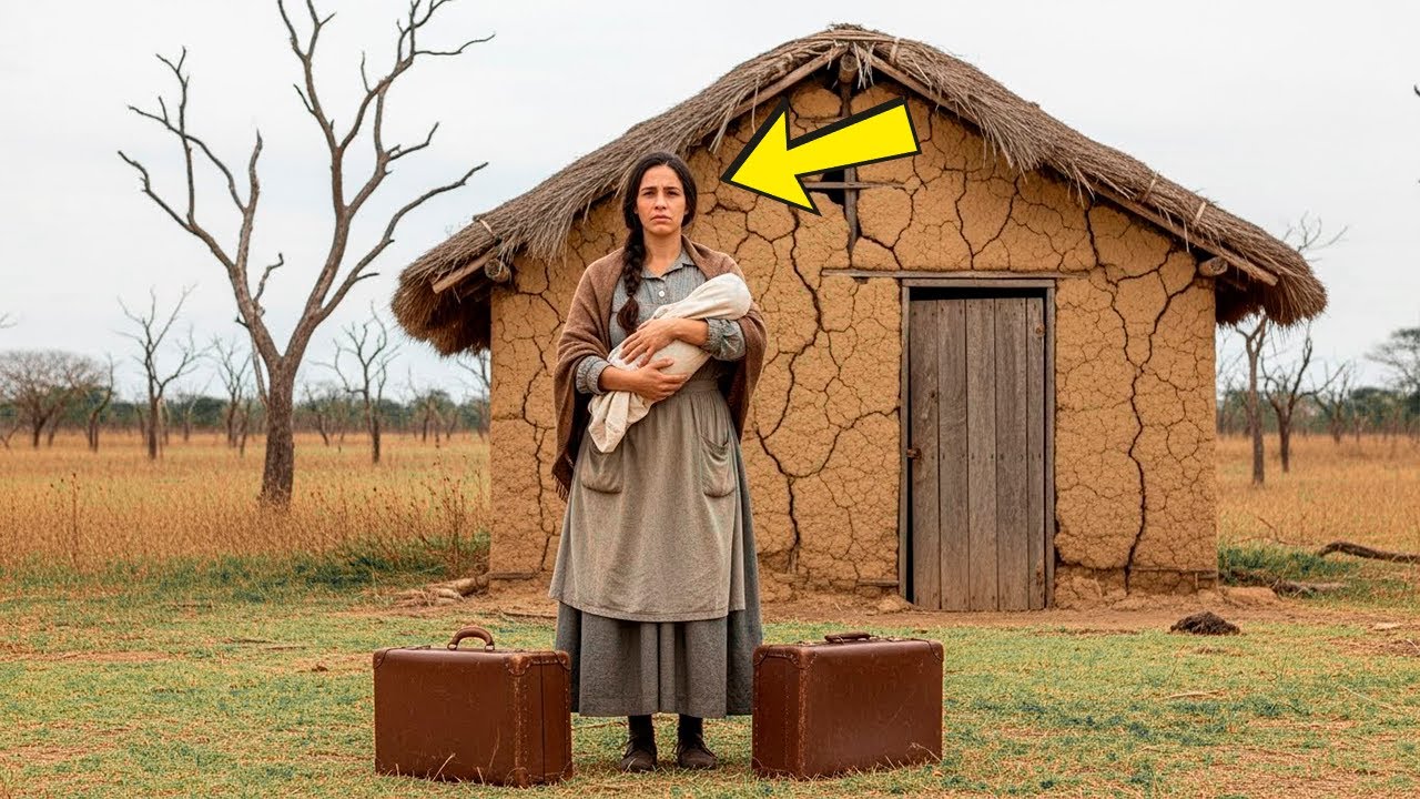 VIÚVA E SEU BEBÊ HERDOU CABANA ABANDONADA — E O CHÃO REVELOU O QUE A FAMÍLIA TENTOU ESCONDER