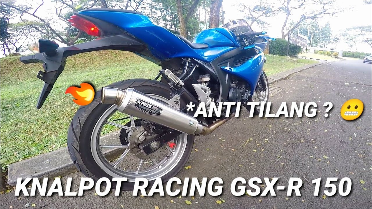 Review & Tes Suara Knalpot Racing GSX R150 Anti Tilang 🗿
