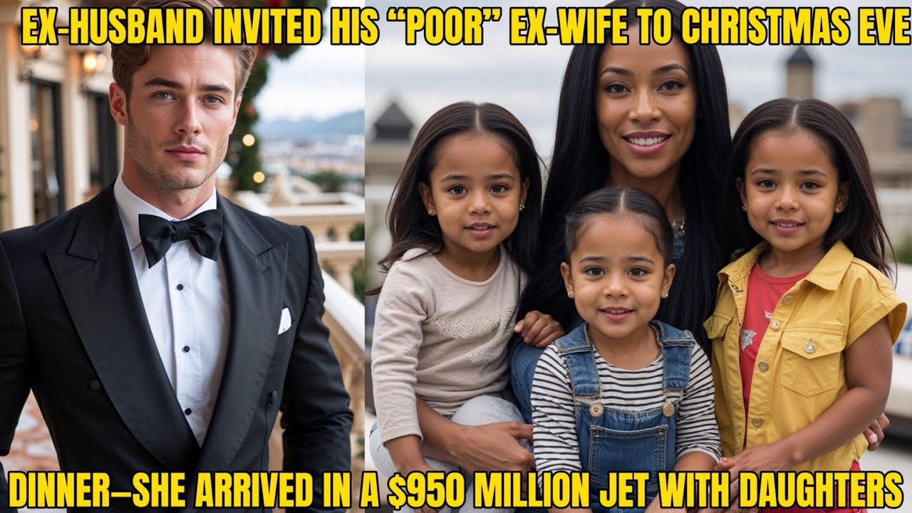 Billionaire Ex-Husband Invited His Poor Ex-Wife for His Christmas Eve Dinner. She Showed Up in 