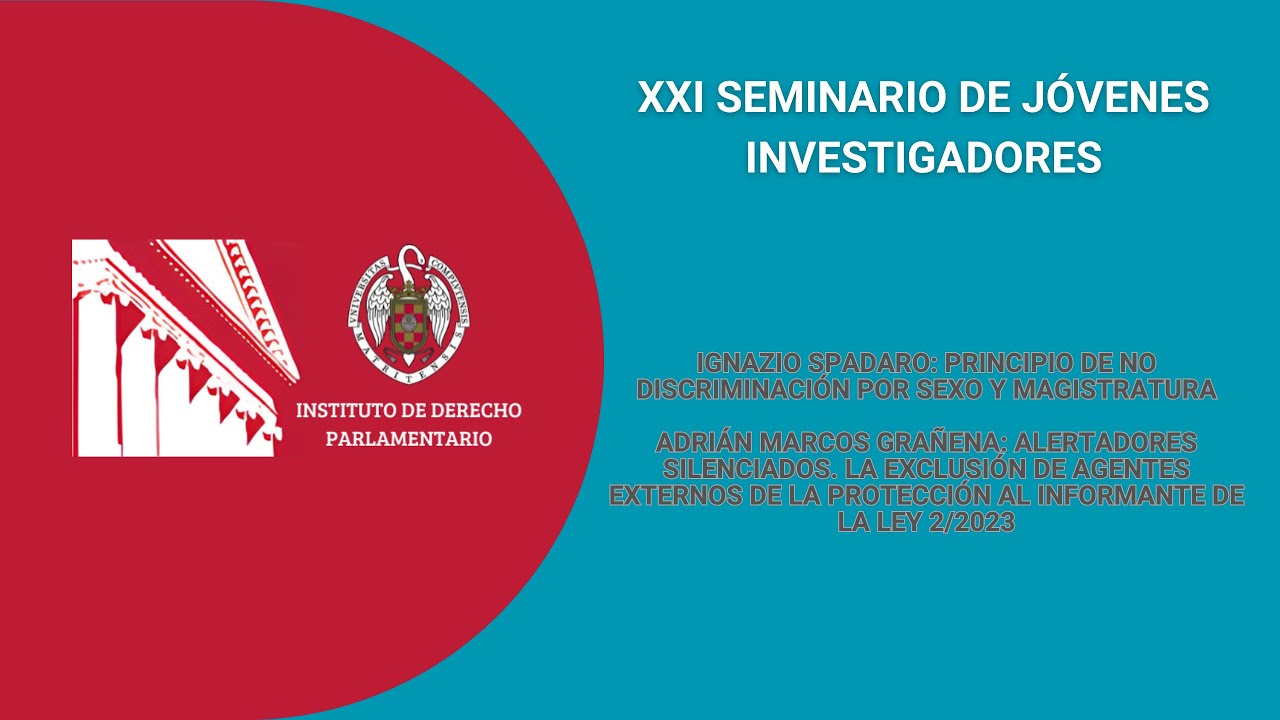 XXI Seminario de Jóvenes Investigadores