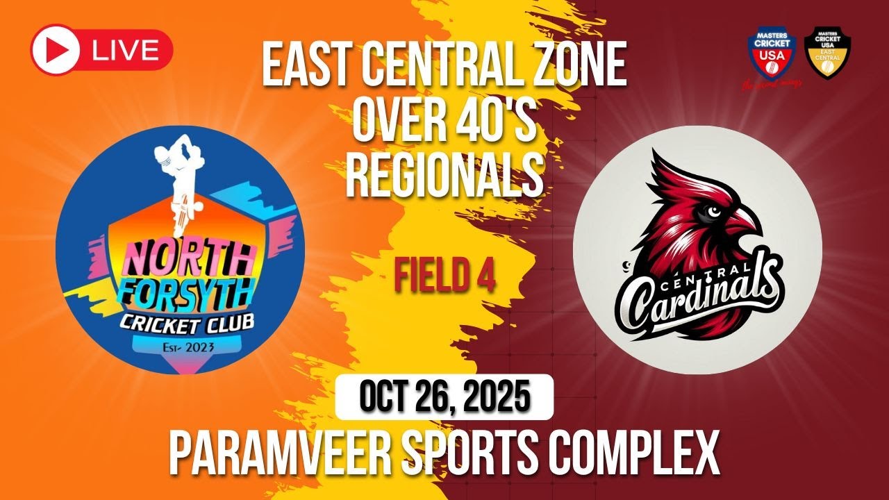 PV4 - North Forsyth CC vs Central Cardinals - 2025 MCUSA EAST CENTRAL ZONE Regionals - League match