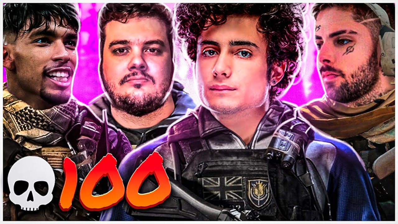 100 KILLS EM UMA PARTIDA, INSANO!!! - FT. LUCAS PAQUETÁ, SN4RFX E TONYBOY - COD: WARZONE