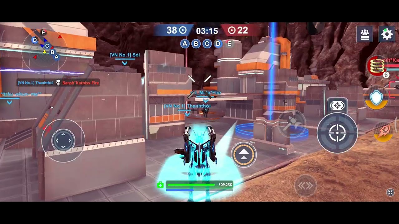 (Mech Wars) 4 vs 5 Cùng AE Bang