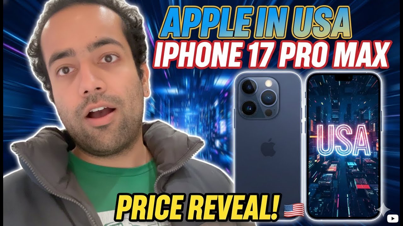 iPhone 17 Pro Max | Cost of iPhone in USA | Unboxing | Black Friday |iPhone Lovers | USA | Vlog 