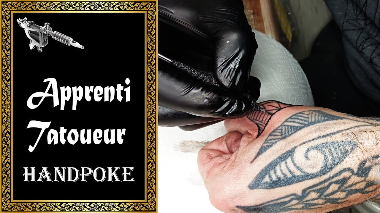 APPRENTI TATOUEUR HANDPOKE POLYNÉSIEN