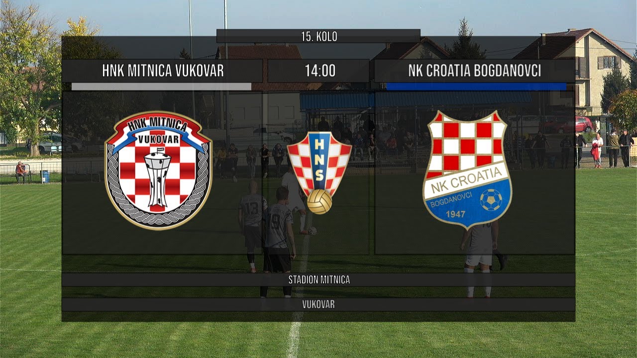 15. Kolo 1. ŽNL | HNK Mitnica Vukovar - NK Croatia Bogdanovci