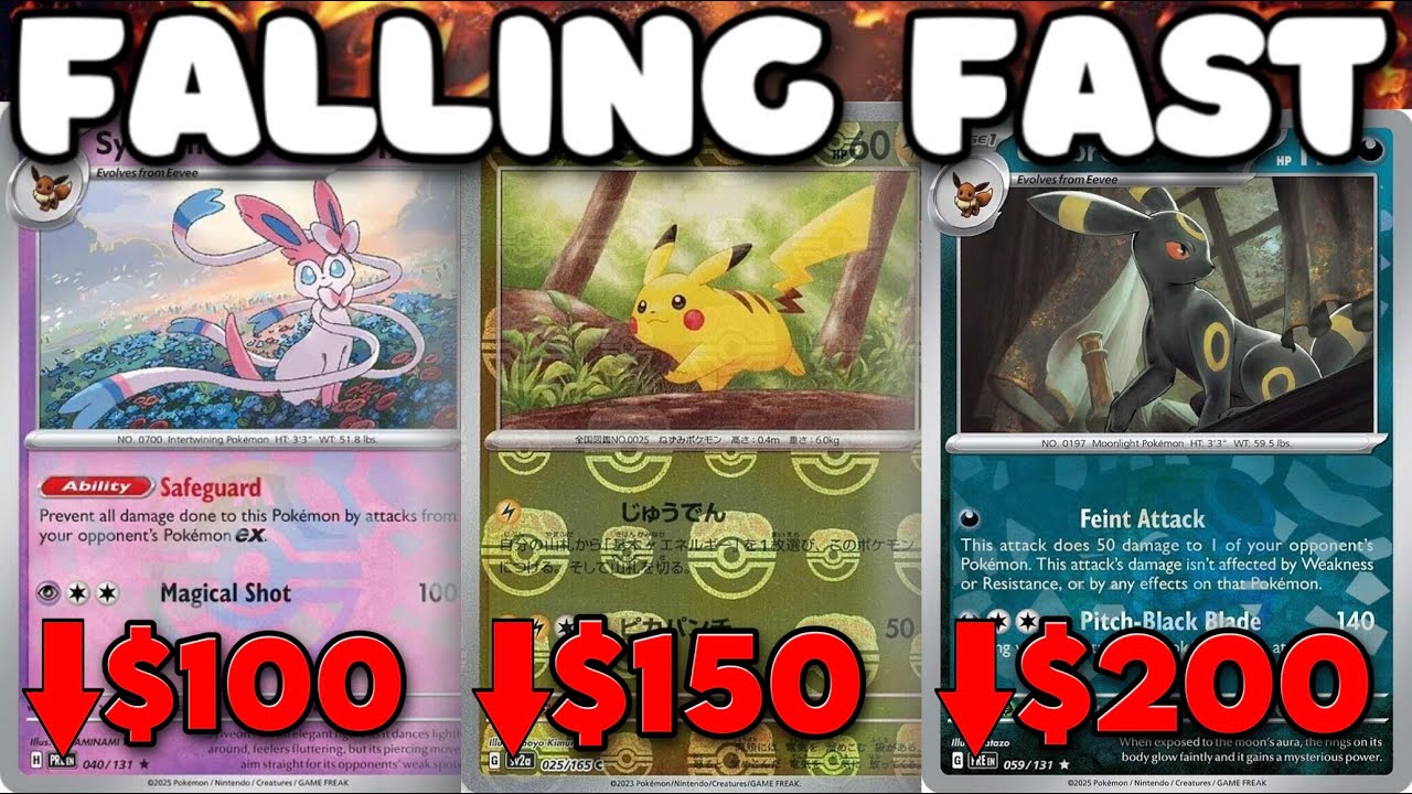 Masterball Cards are TANKING...