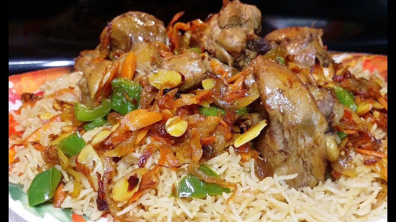 مجبوس دجاج بطعم خرافي غير شكل 👌للعزايم سهل وسريع (مطبخ شاي مهيل)