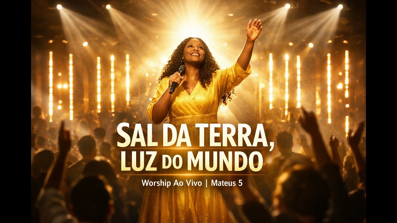 Sal da Terra e Luz do Mundo | Louvor Baseado em Mateus 5 | Worship Gospel Ao Vivo