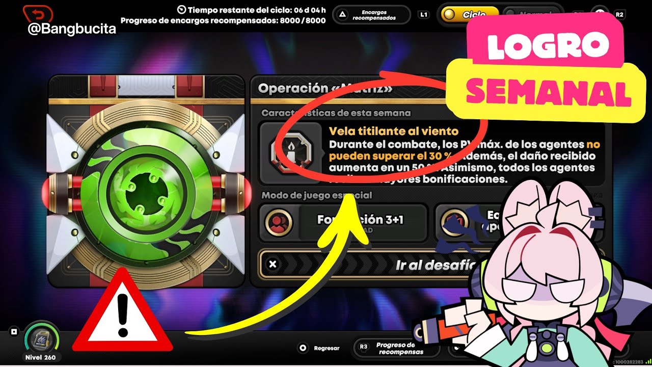 HAZLO YA! LOGRO OPERACIÓN MATRIZ: CAÑON DE CRISTAL - SEMANA DE VELA TITILANTE AL VIENTO ZZZ