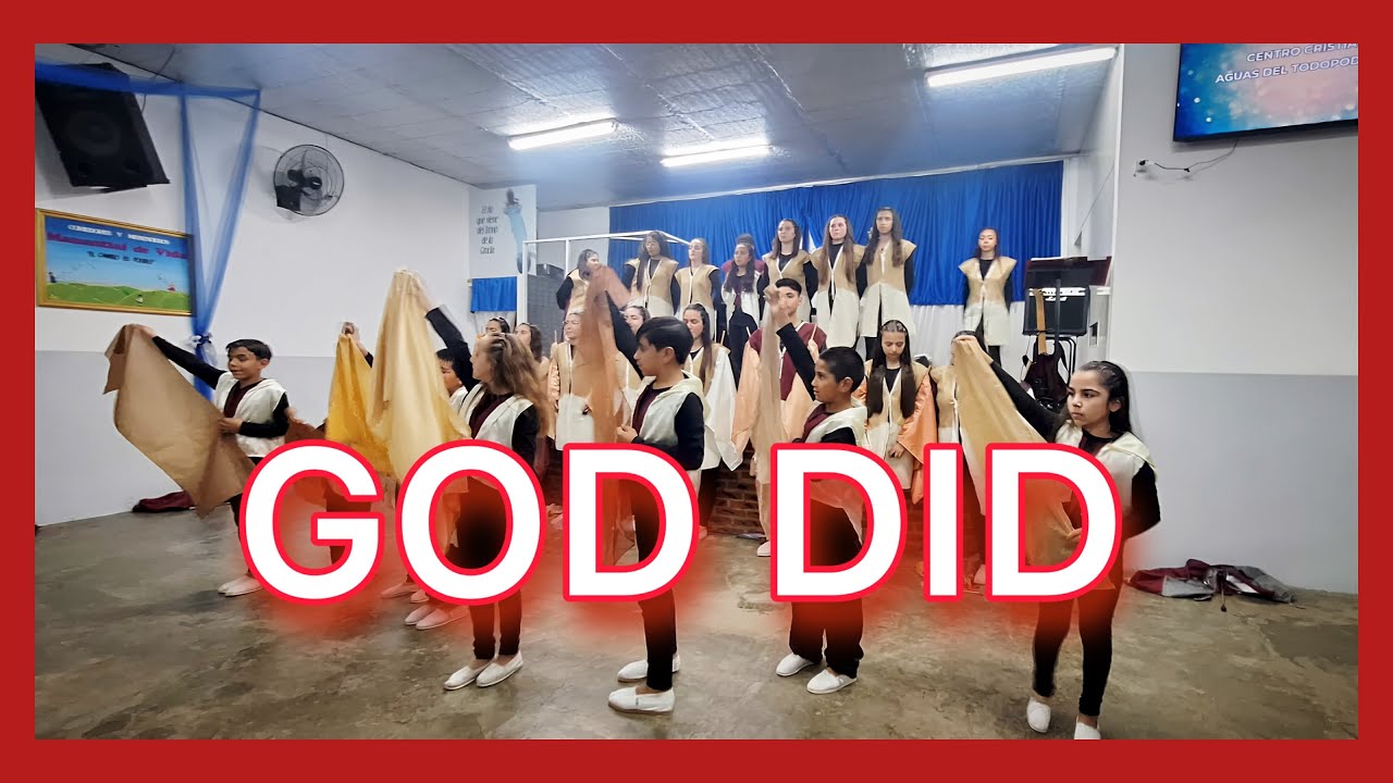 RUA YOUNG - GOD DID/ COREOGRAFIA CRISTIANA/ CONGRESO 14 AÑOS/ MNT