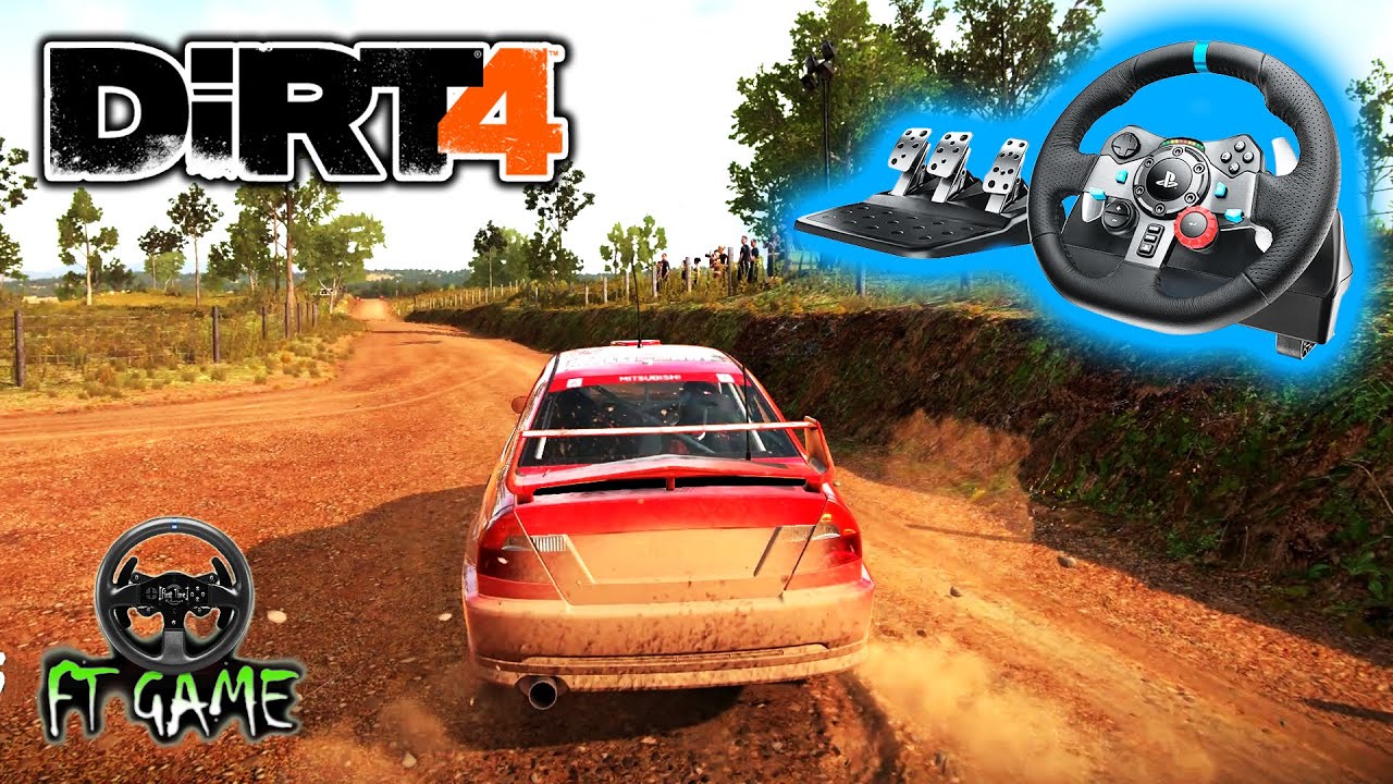 DIRT 4 Gameplay and Logitech G29 & G920 Settings!