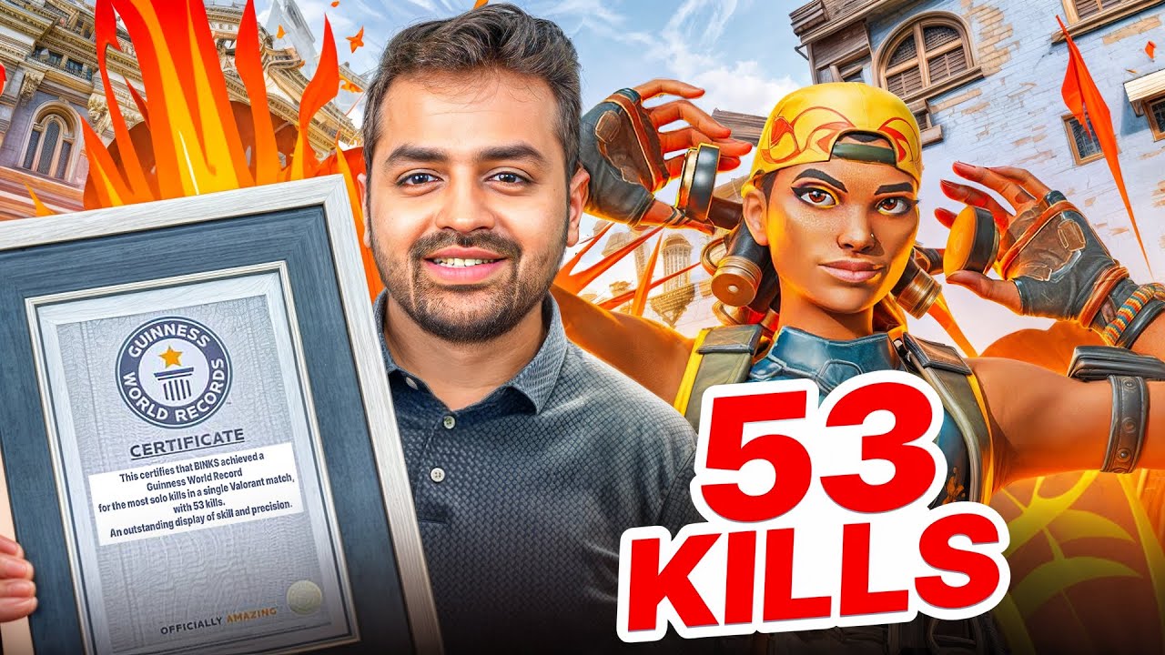 When Binks Got 53 Solo Kills in Ranked Games | Guinness World Record ? 😱😂