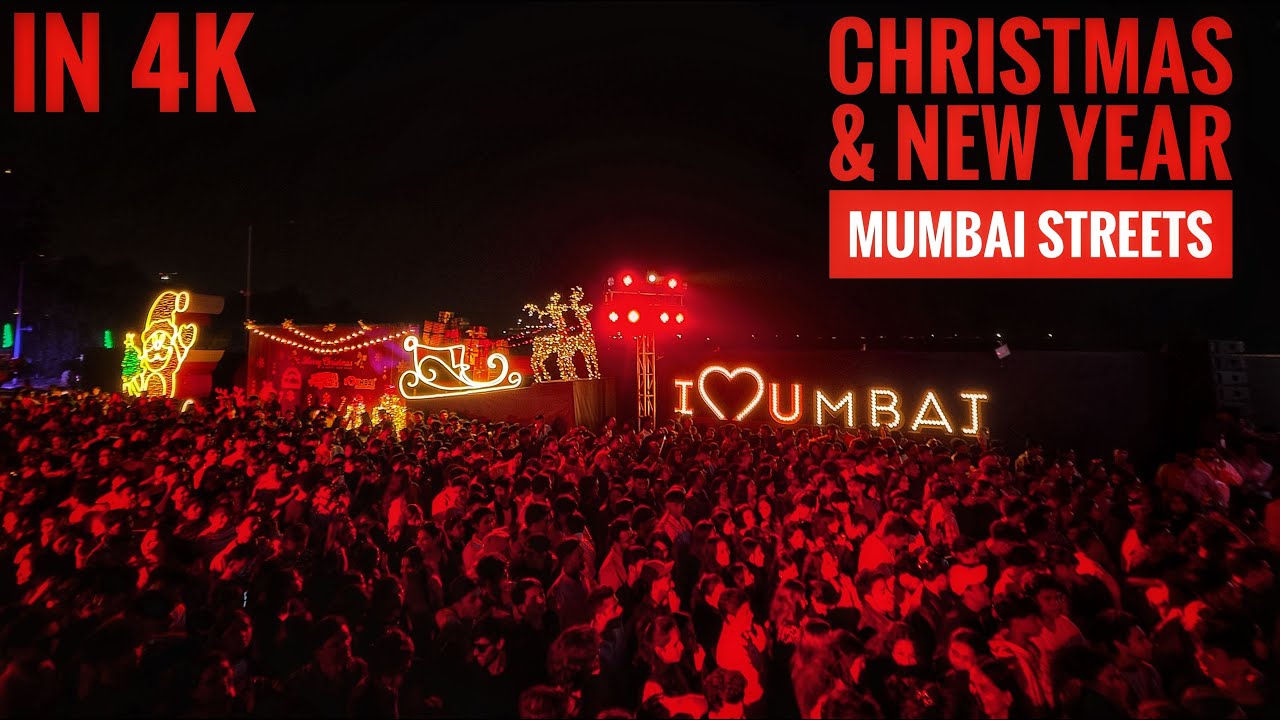 Mumbai's BIGGEST New Year Celebration 🎆 | Streets Packed with Joy | Dec 31, 2025 [4K]