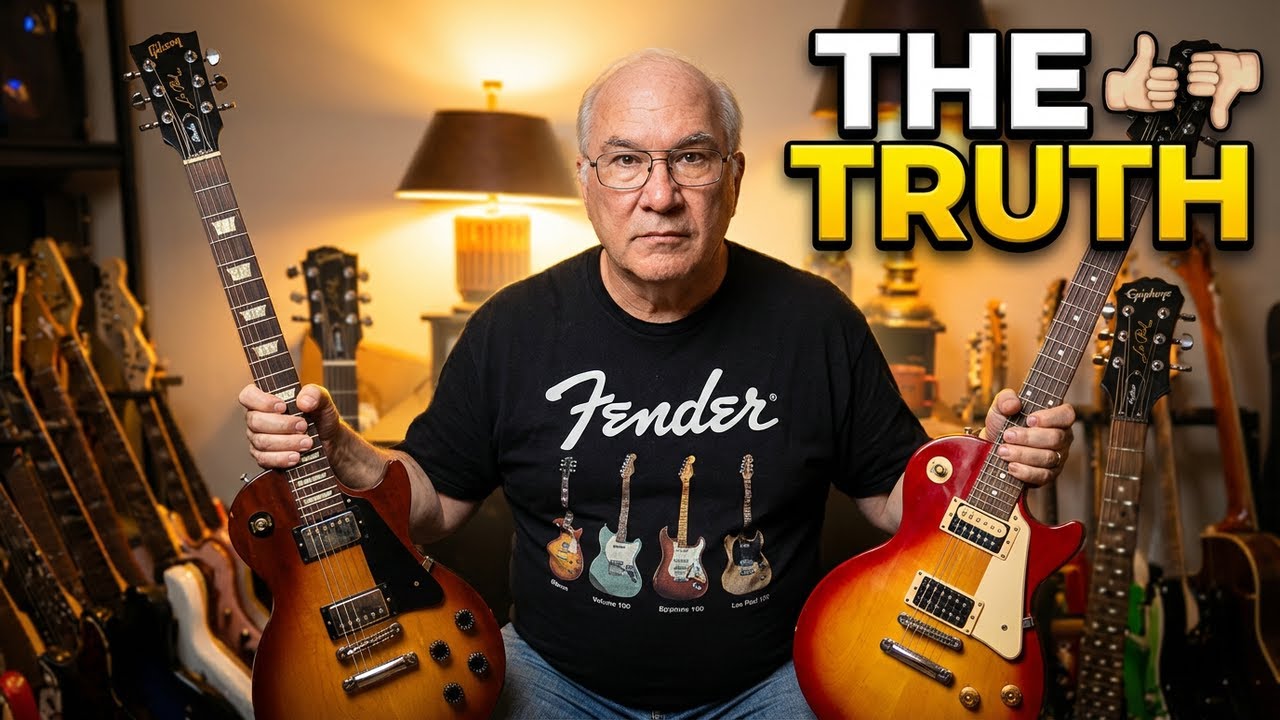 I compared a Gibson Les Paul to an Epiphone Les Paul and this is what happened!