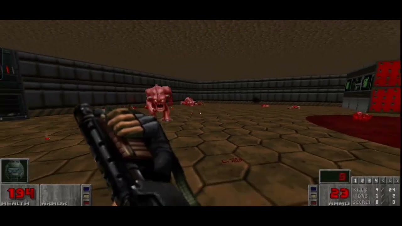 Zone 666 | Brutal Doom v21 (Black Metal Difficulty) @CyberNano