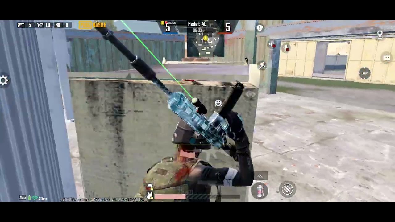 Arkadaşlar sizce hilemi çok anormal mermi atıyo 2ila3 vs attık  anormal mermi atıyo