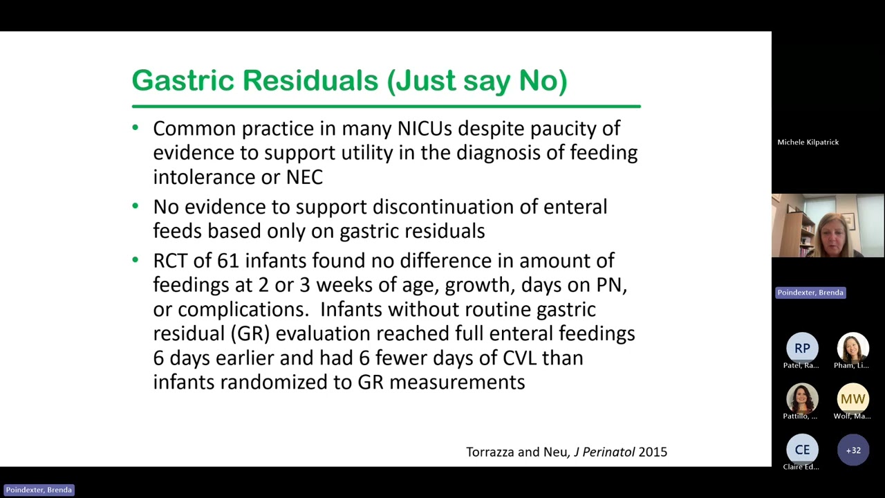 GaPQC Optimizing Newborn Nutrition Webinar: February 2025