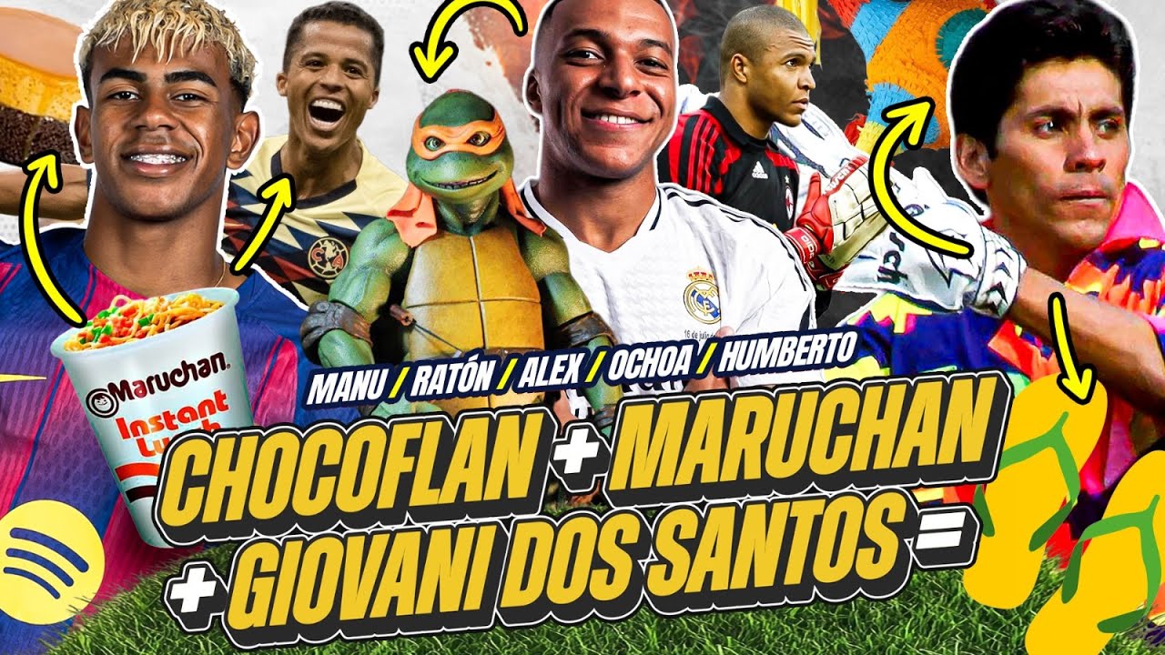 Qué pasa si sumas a estos personajes? Forman a tu futbolista favorito! 😂 #MundialEnlatado