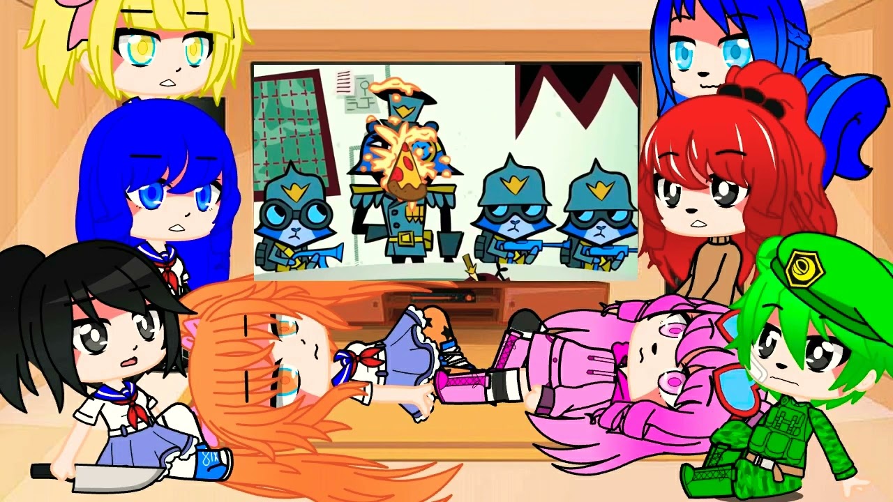 ☄Yandere Simulator + Happy Tree Friends Reaccionan Al Origen De Flippy/Fliqpy🌟||🌠Zafiro Alfa 456✨||