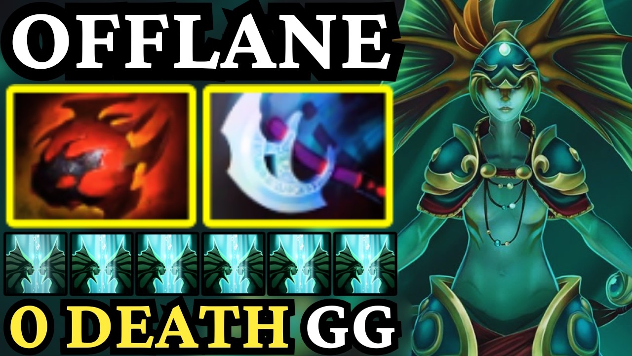 🔥 INSANE 0 DEATH NAGA SIREN Offlane &mdash; Uncatchable Gameplay 🔥 Dota 2 Offlane