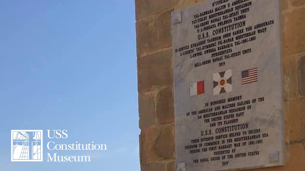 USS Constitution's Memorial Marker in Malta: A Conversation with LCDR Michael A. L. Zampella