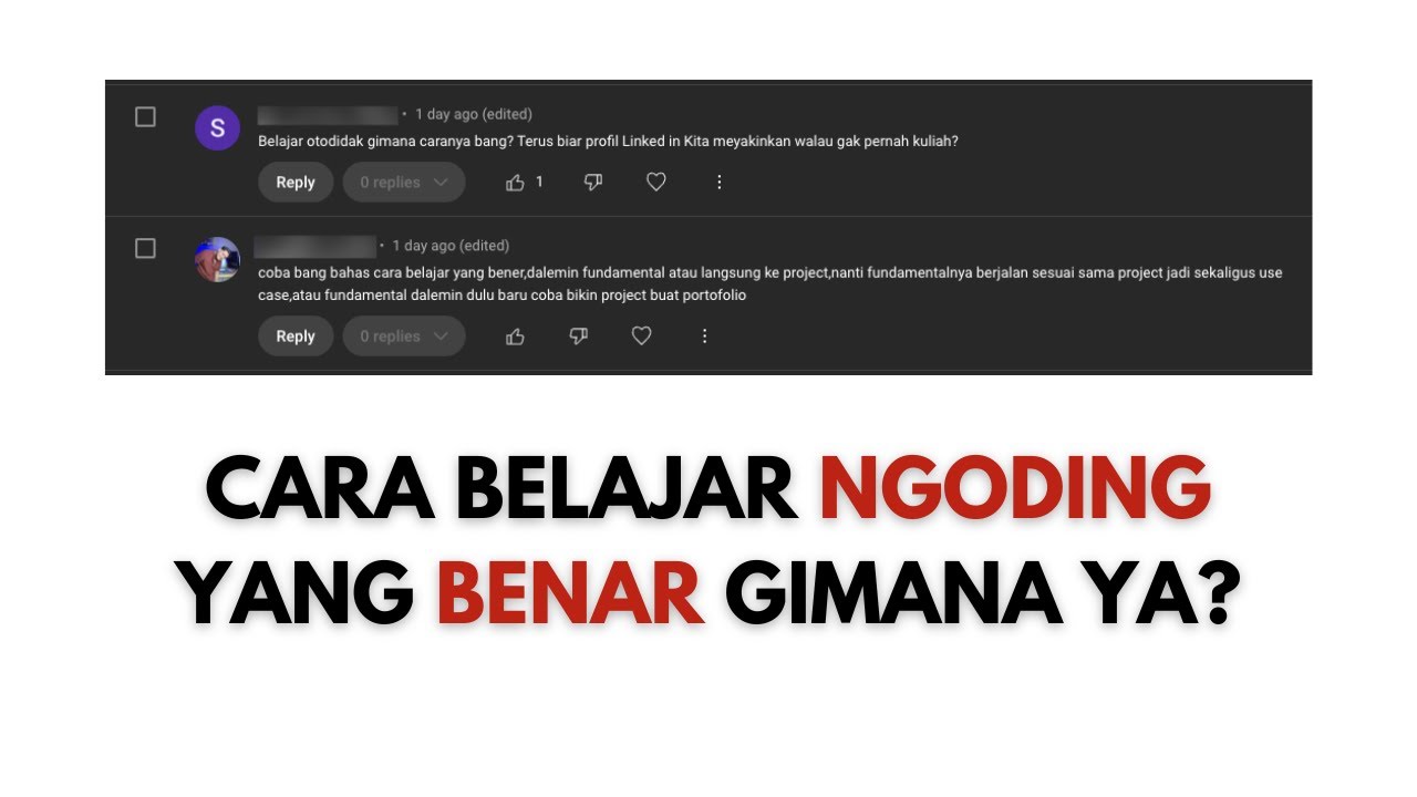 Cara Belajar Ngoding Yang Bener Gimana Yaa?