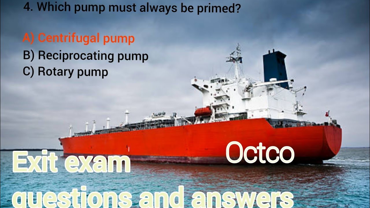 #Exitexam #OCTCO #OILTANKER