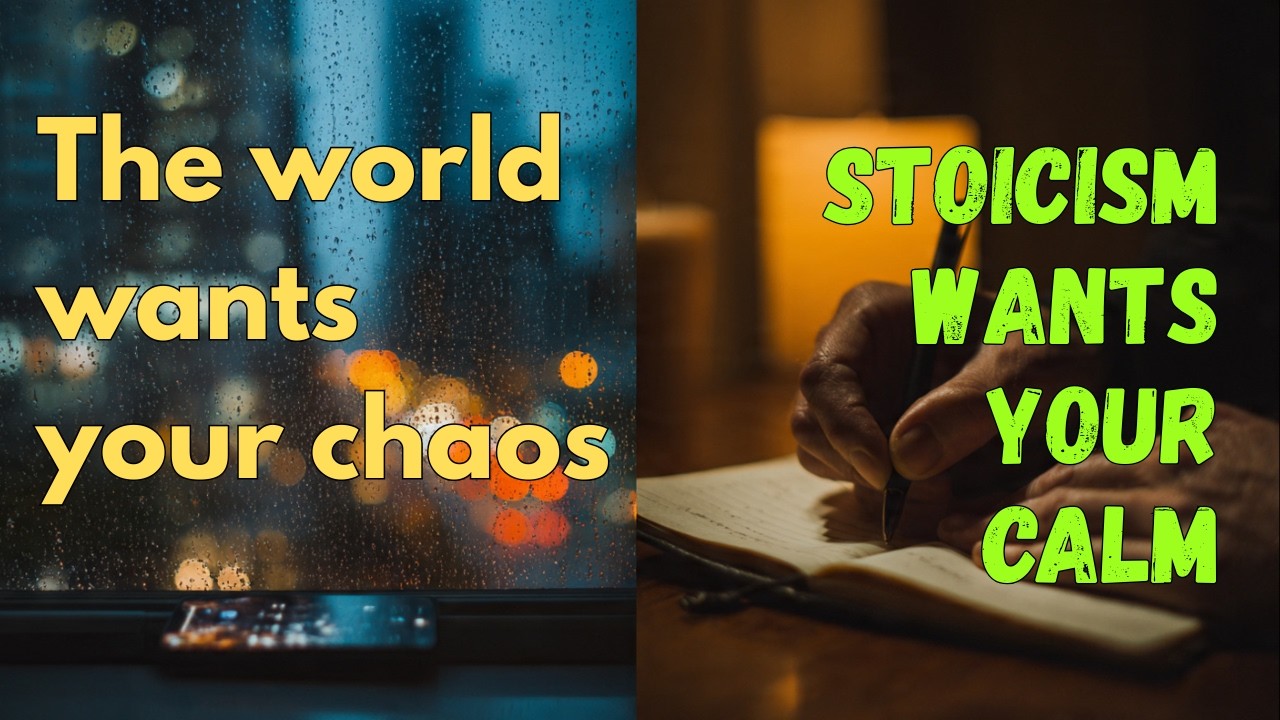 Stoic Wisdom For 2026 — Calm in The Age of Digital Chaos!