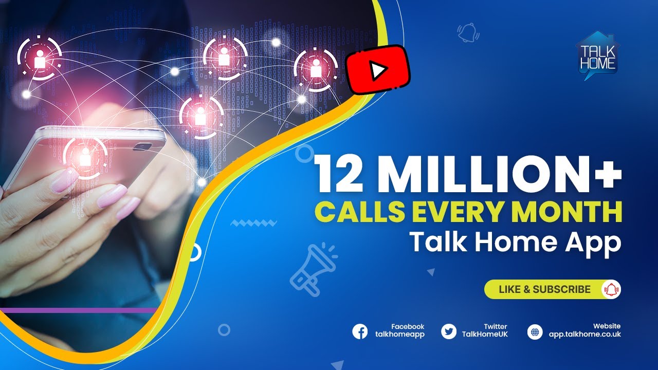12 Million+ Calls Every Month | Talk Home App