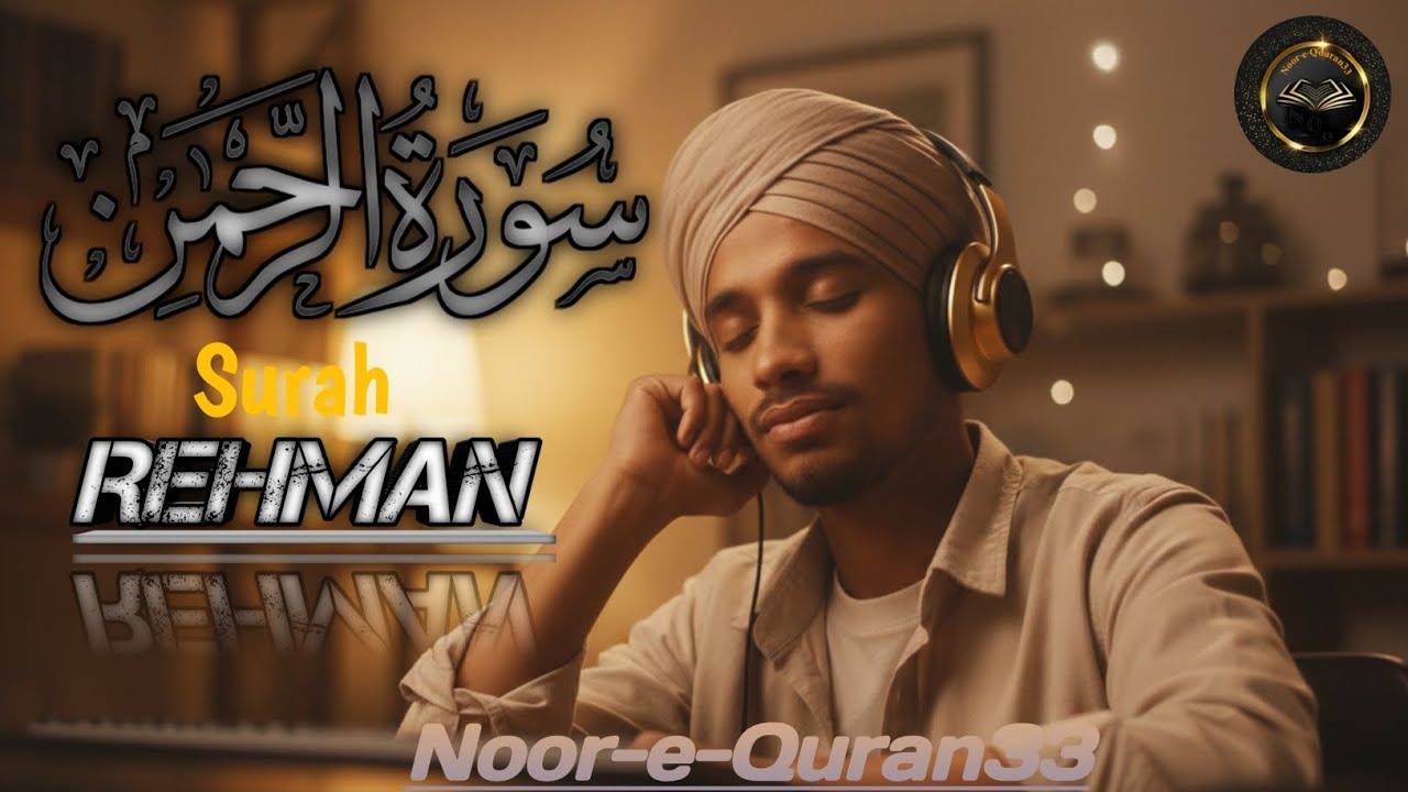 Surah Ar-Rahman | Beautiful Quran Recitation | Full Tilawat
