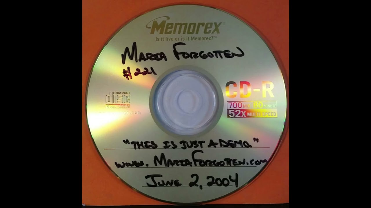 Maria Forgotten - This Is Just A Demo CDr (Full EP) 2004