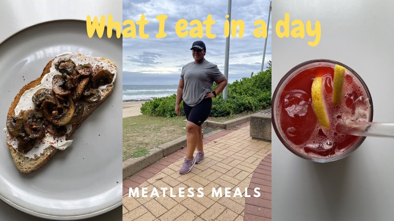 What I eat in a day | 2nd week of my weight loss journey | Meatless meals
