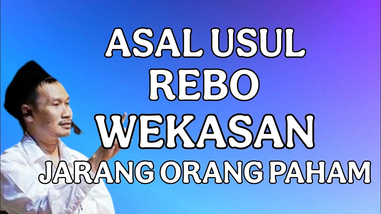 ngaji gus baha//asal usul rebo wekasan jarang orang paham