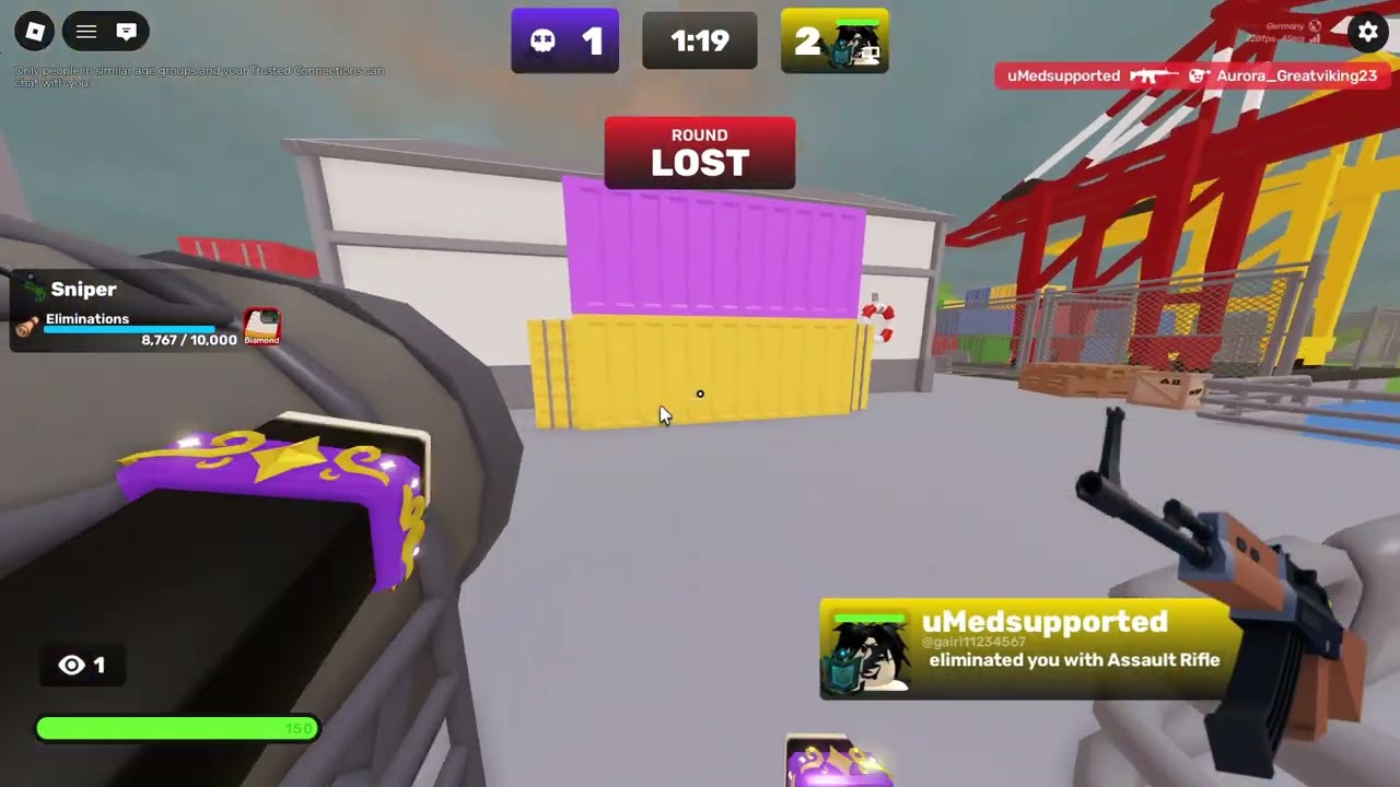 Roblox rivals going against a archnemesis