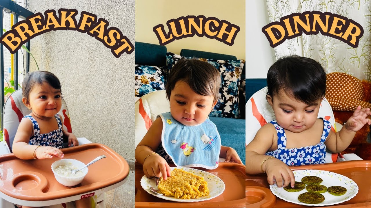 What My 10 Month Old Baby Eats in a Day -3 First Solid Food Recipes