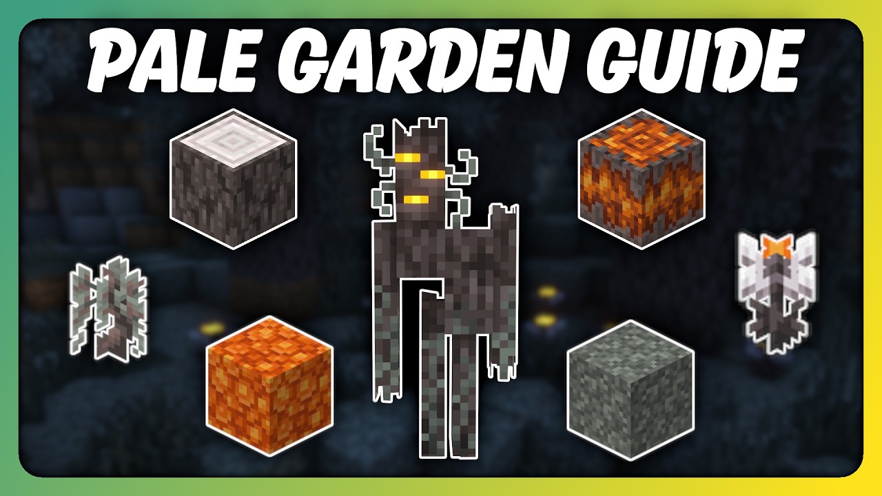 ALLES über den BLASSEN GARTEN in Minecraft 🔸 Ultimatives Pale Garden Tutorial