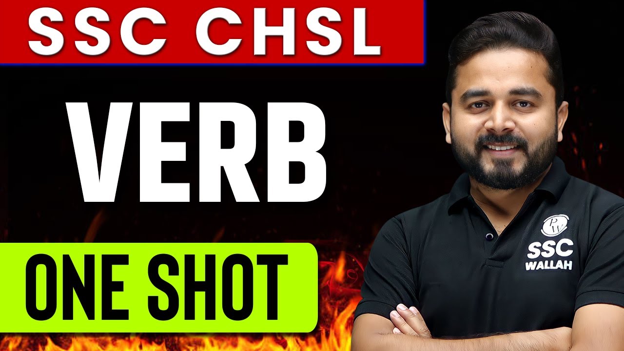 Verb | English | One Shot | Zero to Hero | For SSC CHSL | SSC Wallah
