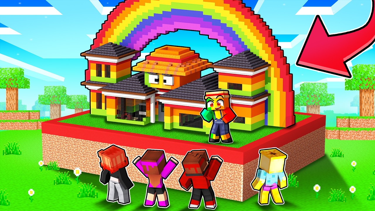 Mes amis ont SÉPARÉ ma Maison de Talcacity sur Minecraft !